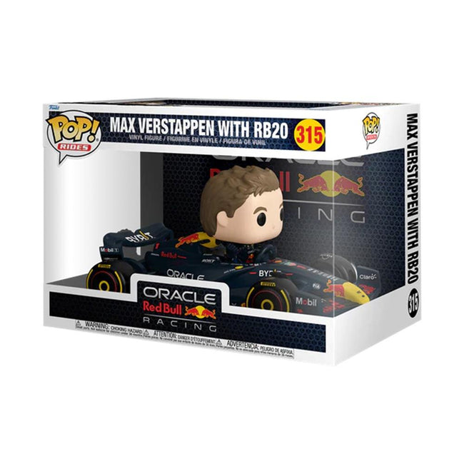 Funko Pop Ride Max Verstappen With Rb20 - Oracle Red Bull Racing Hover Image