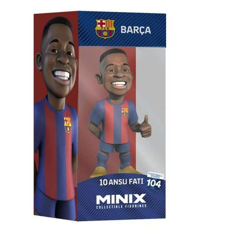 Figura Minix Futbol Club Barcelona Ansu Fati 12 Cm