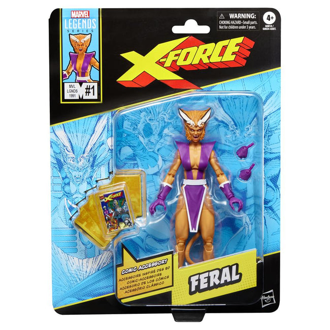 Figura Hasbro Marvel Legends Series X - Force Feral Hover Image