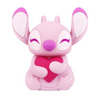 Lampara Táctil Enesco Disney Stitch Angel Con Corazón