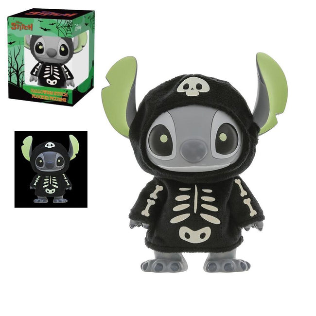 Figura Enesco Disney Stich Halloween Esqueleto Hover Image