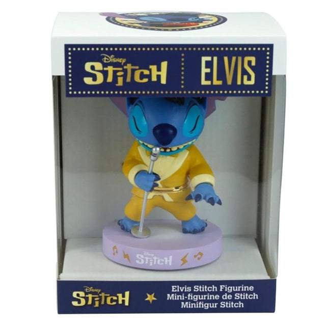 Figura Enesco Disney Stitch Elvis Traje Dorado Main Image