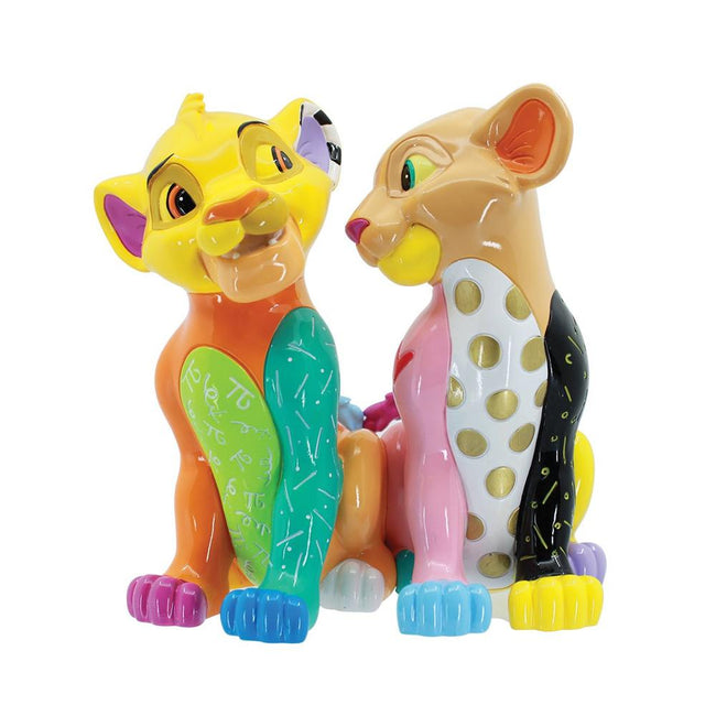 Figura Enesco Disney Simba Y Nala By Britto Hover Image