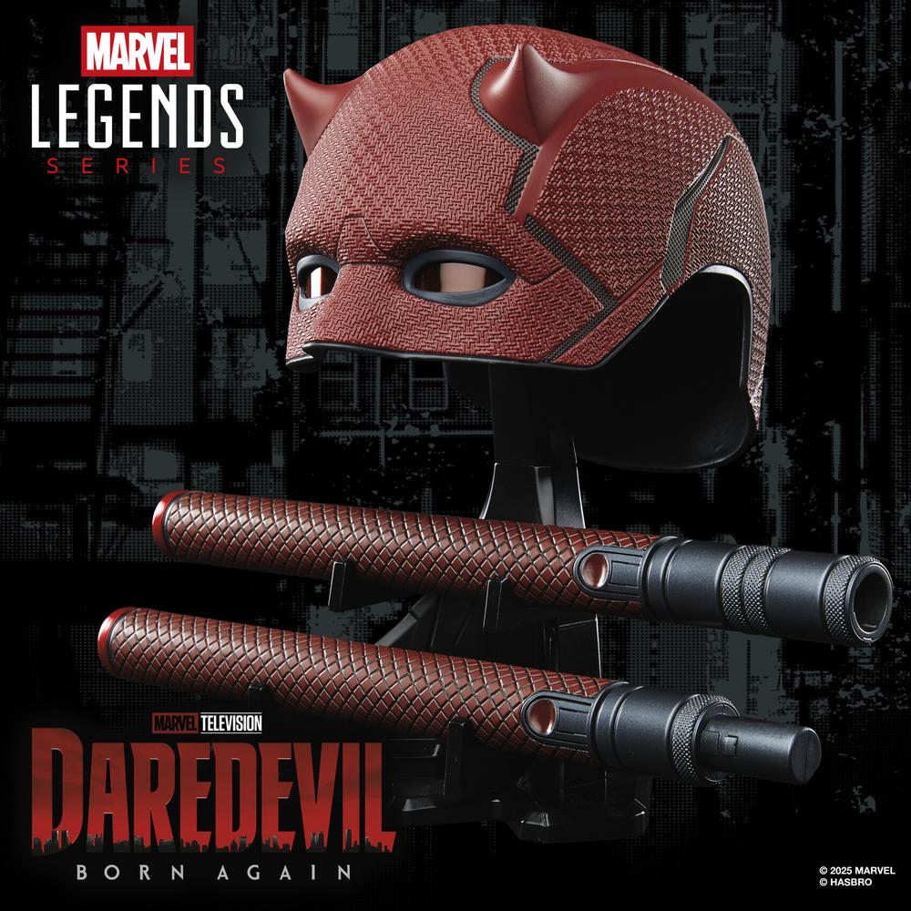 Máscara Premium Role Play Hasbro Marvel Legends Series Daredevil Born Again