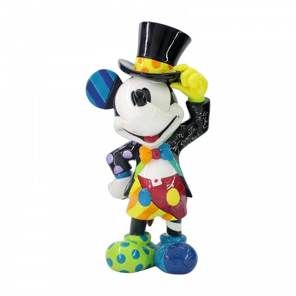 Figura Enesco Disney Mickey Con Sombrero Estilo Britto