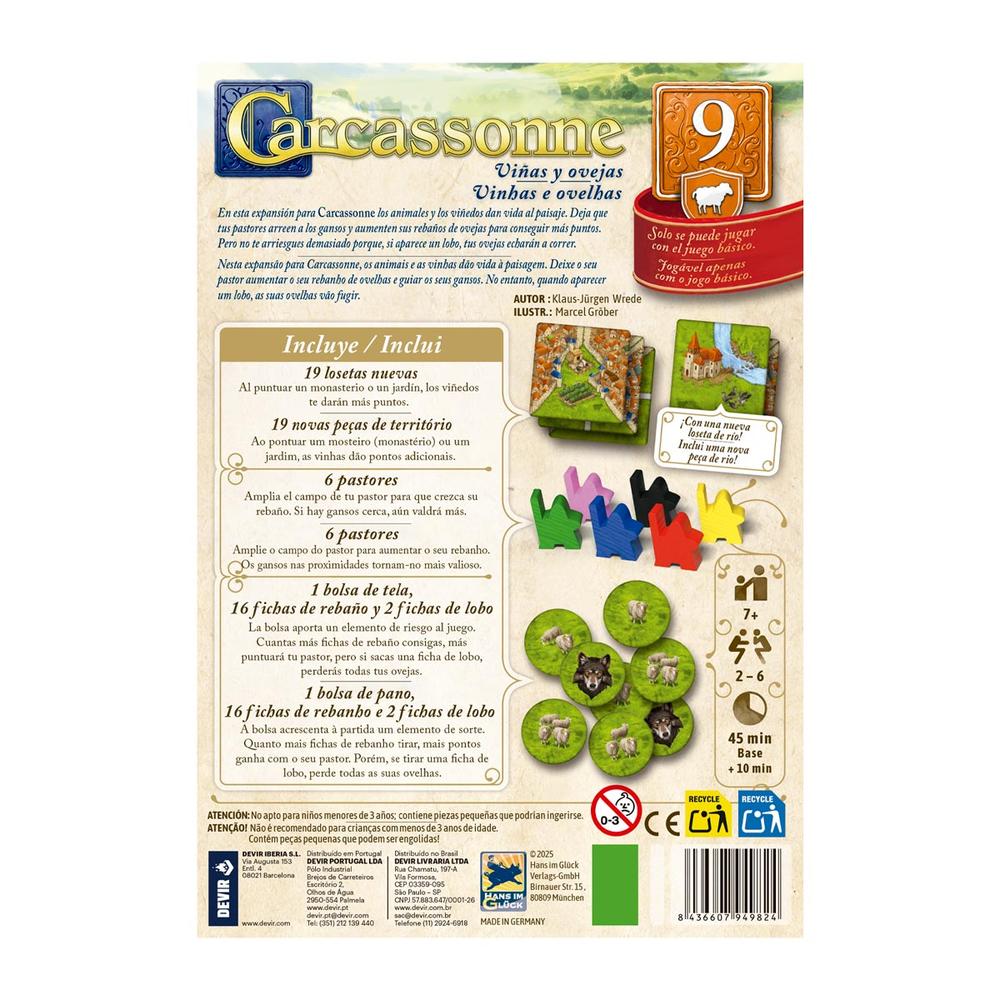 Carcassonne Vias Ovejas Exp9