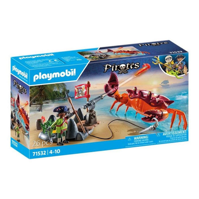 Playmobil Batalla Con El Cangrejo Gigante Hover Image