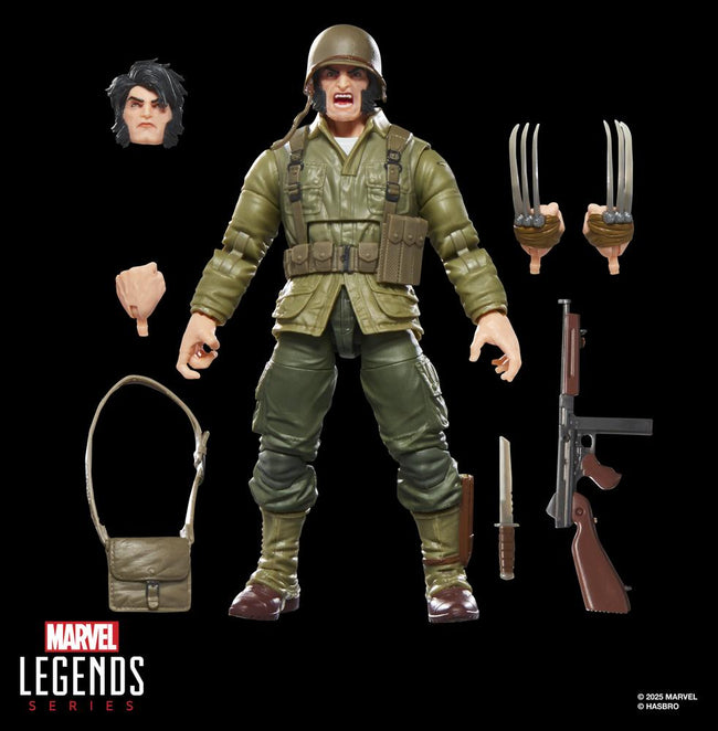 Figura Hasbro Marvel Legends Series Wolverine (wwii Logan) Main Image