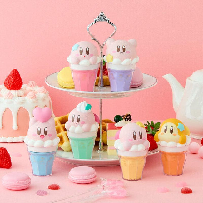 Kirby Friends - Chara Latte Float Case 1 Unidad Aleatoria Hover Image