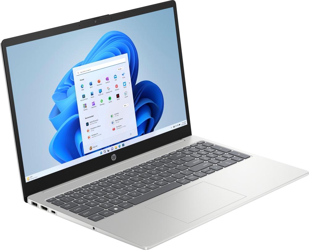 Portatil Hp 15 - Fd0329ns Core - N100 15.6 Pulgadas - 8gb - Ssd 256gb - W11 - Plata