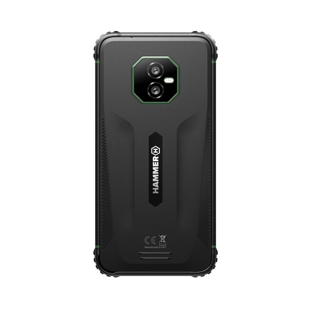 Movil Rugerizado Hammer Ranger 4g 8 - 256gb Negro - Verde
