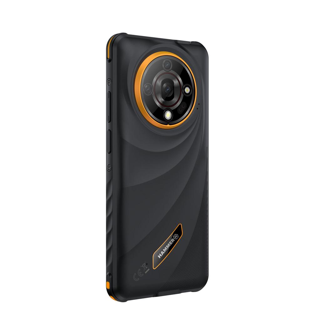 Movil Rugerizado Hammer Iron 6 5g 8 - 256gb Negro - Naranja