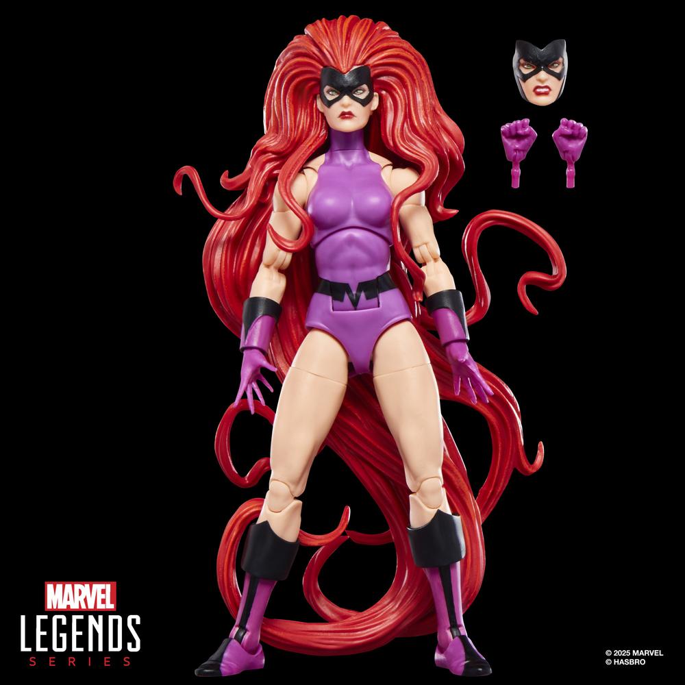 Pack 2 Figuras Hasbro Marvel Legends Series Inhumans Marvel's Medusa & Marvel's Gorgon