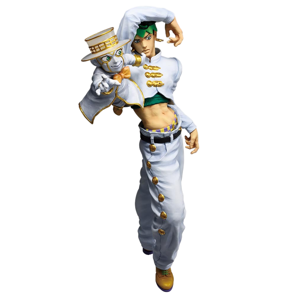 Figura Ichibansho Jojo's Bizarre Masterlise Rohan Kishibe & Heavensdoor Stand Rush