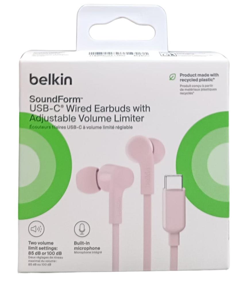Auriculares Belkin G3h0002hqpkv2 Rosa