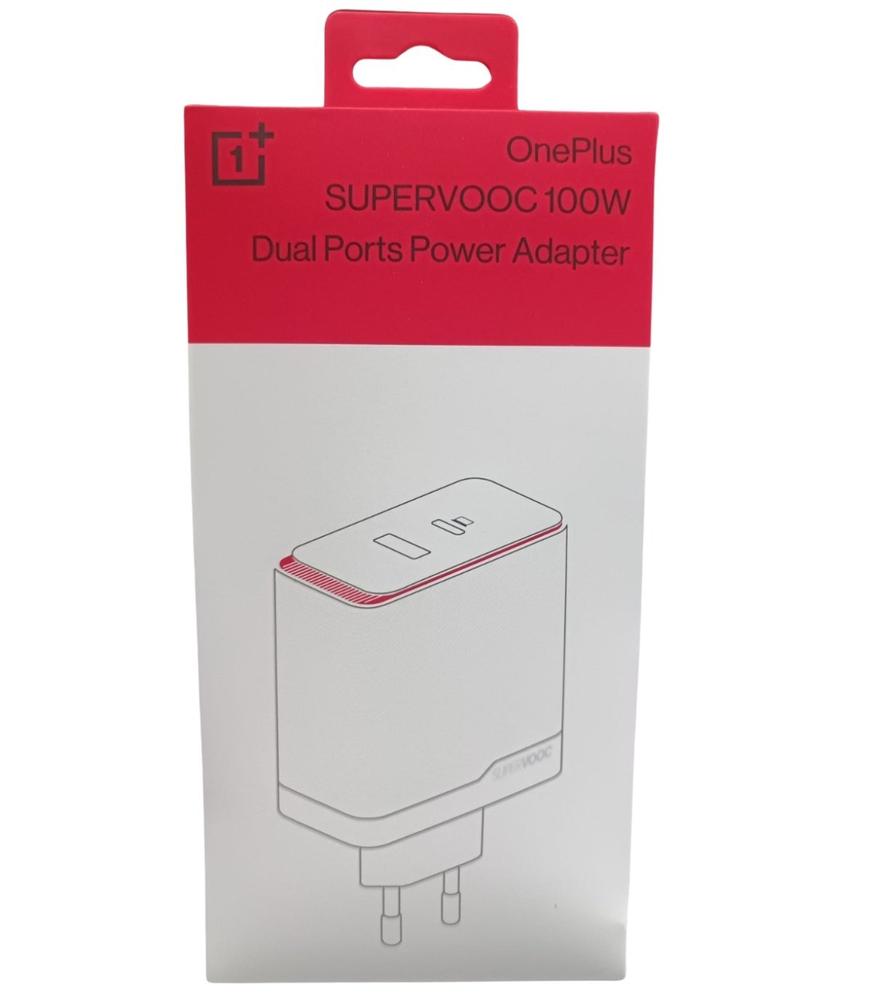 Cargador One Plus Supervoc 100w 1xusb Tipo C 1x Usb Tipo A Blanco
