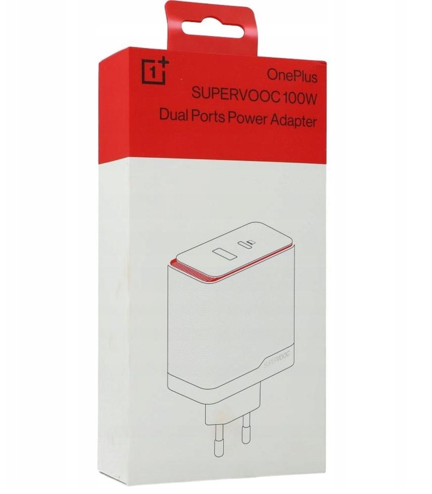 Cargador One Plus Supervoc 100w 1xusb Tipo C 1x Usb Tipo A Blanco