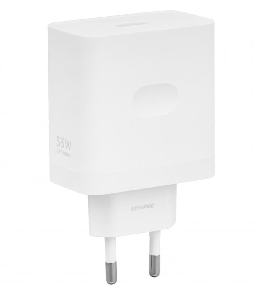 Cargador Oppo Supervooc 33w Usb Tipo A Blanco