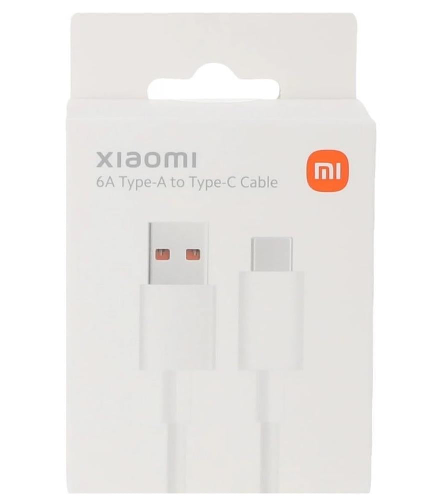 Cable Usb Tipo C A Usb Tipo A Xiaomi 1m - Macho - Macho - Blanco