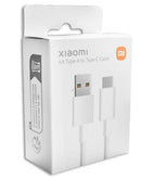 Cable Usb Tipo C A Usb Tipo A Xiaomi 1m - Macho - Macho - Blanco