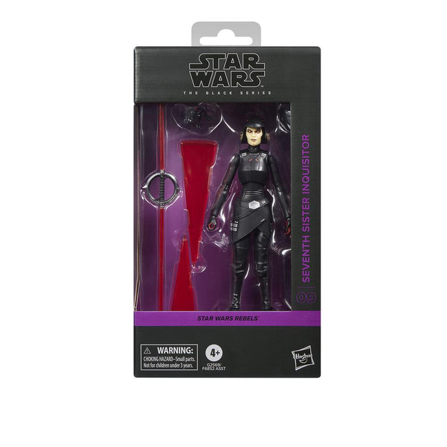 Figura Hasbro Star Wars Rebels The Black Series Seventh Sister Inquisitor Hover Image