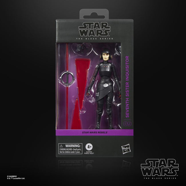 Figura Hasbro Star Wars Rebels The Black Series Seventh Sister Inquisitor Main Image