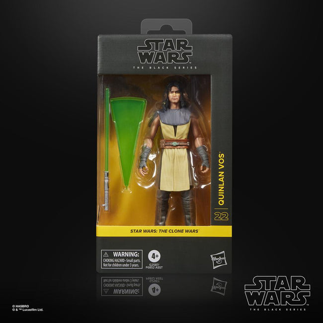 Figura Hasbro Star Wars The Clone Wars The Black Series Quinlan Vos Hover Image