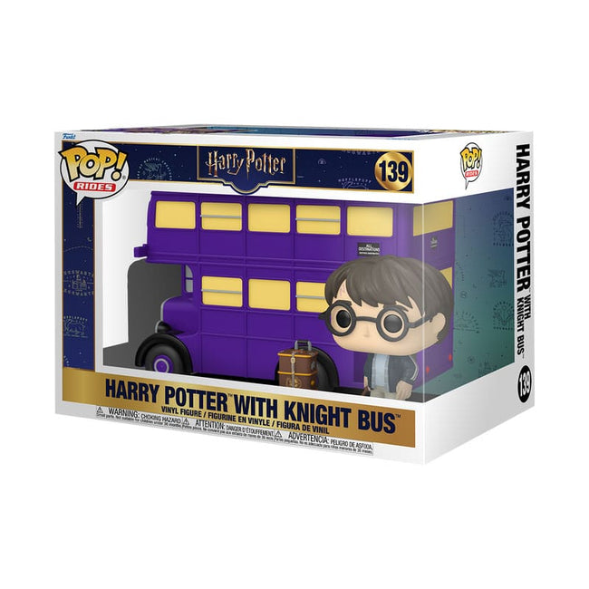 Funko Pop Ride Super Deluxe Harry Potter Knight Bus Hover Image