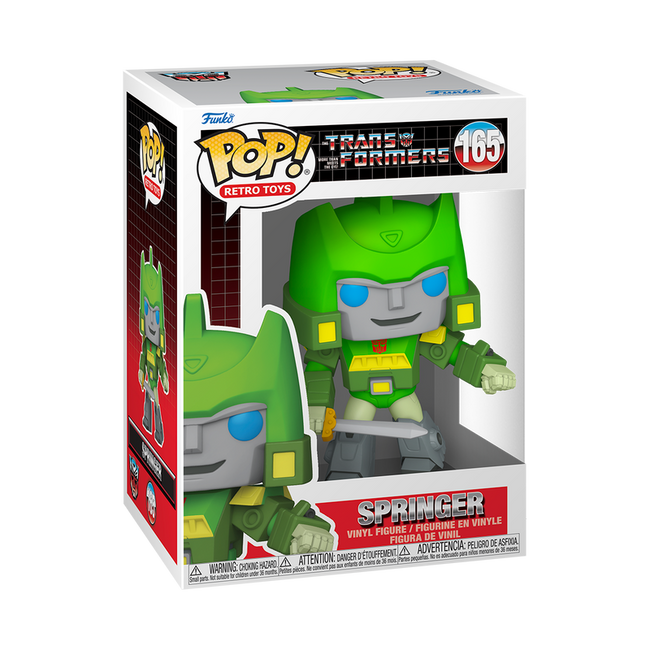 Funko Pop Retro Toys: Transformers S6 - Springer Main Image
