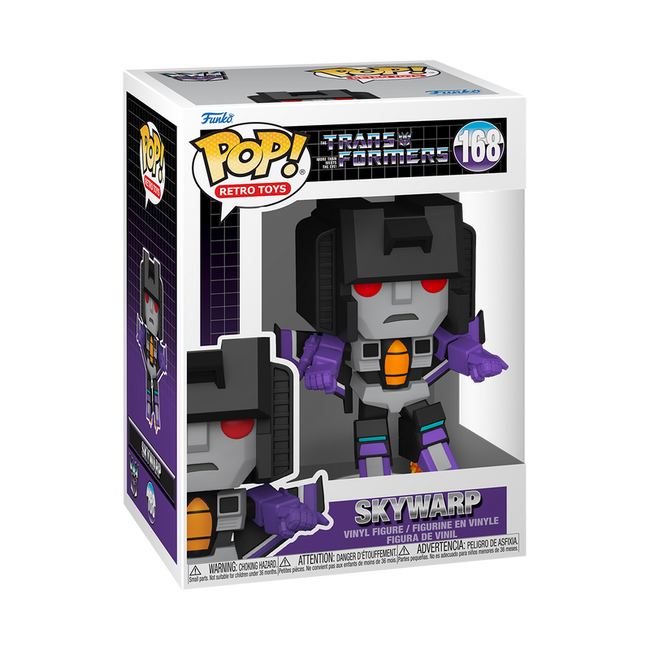 Funko Pop Retro Toys: Transformers S6 Sky Warp W - Chase Thundercracker Main Image