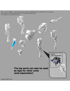 Vehiculo Expansion Bandai Hobby 30mm Exa - Vehicle Horse Mecha Ver. Blanco