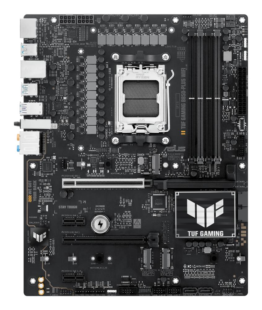 Placa Base Asus Amd Tuf Gaming B850 - Plus Wifi Atx - 4x Ddr5 - 4x Sata3