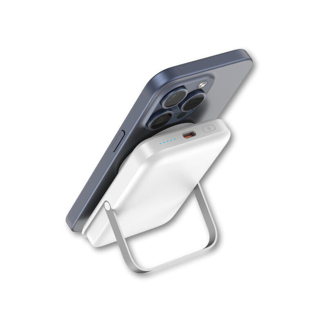 Powerbank Qcharx Atlas Inalambrico Magnetico 10000mah Blanco Main Image
