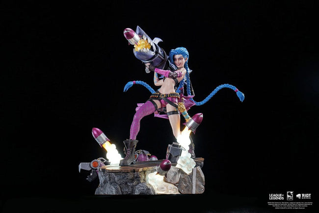 Estatua 1 - 6 League Of Legends Jinx 32cm Hover Image