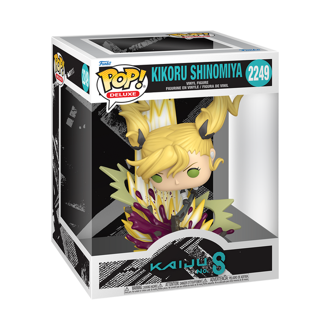 Funko Pop Deluxe Kaiju No.8 Kikoru Shinomiya (falling Thunder) Main Image