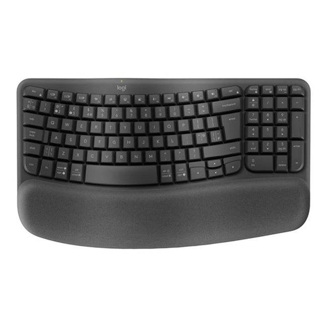 Teclado Logitech Ergo Series Wave Keys For Business Negro Hover Image