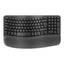 Teclado Logitech Ergo Series Wave Keys For Business Negro