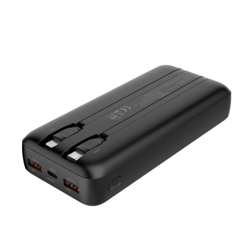 Powerbank Dp20 Coolbox 20000mah Negro