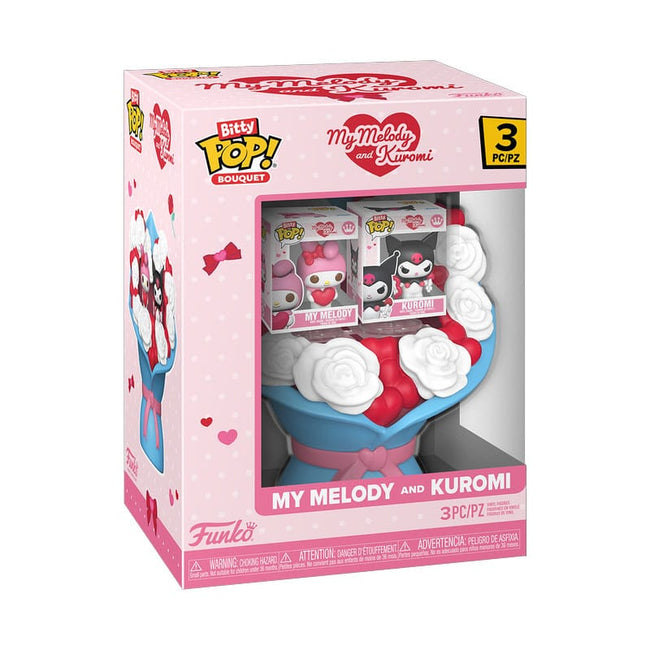 Bitty Pop Bouquet Sanrio Valentines My Melody & Kuromi Hover Image