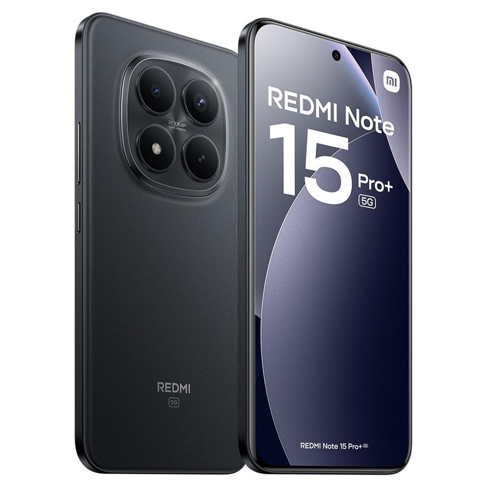 Movil Xiaomi Redmi Note 15 Pro+ 5g 8gb 256gb 6.83 Pulgadas Negro