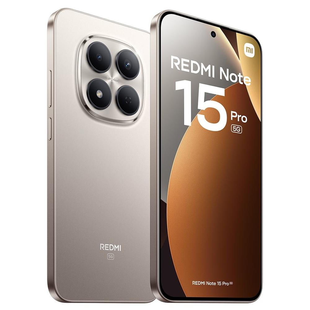 Movil Xiaomi Redmi Note 15 Pro 5g 12gb 512gb 6.83 Pulgadas Titanio