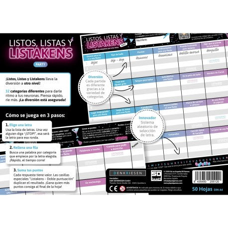 Listos Listas Y Listakens Party Main Image