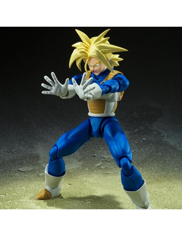 Figura Tamashii Nations Dragon Ball Z S.h. Figuarts Super Saiyan Trunks - Infinite Latent Super Power -