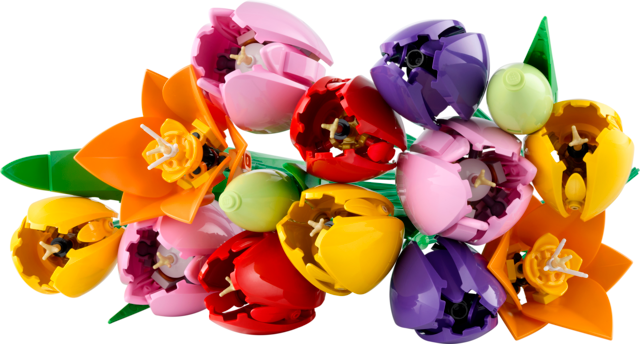 Lego Botanicals Ramo De Tulipanes