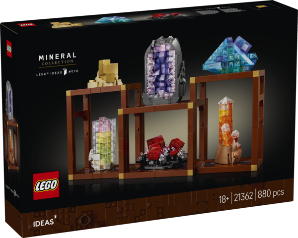 Lego Ideas Colección De Minerales Hover Image