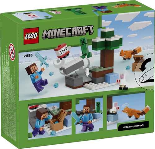 Lego Minecraft La Aventura De Steve En La Taiga