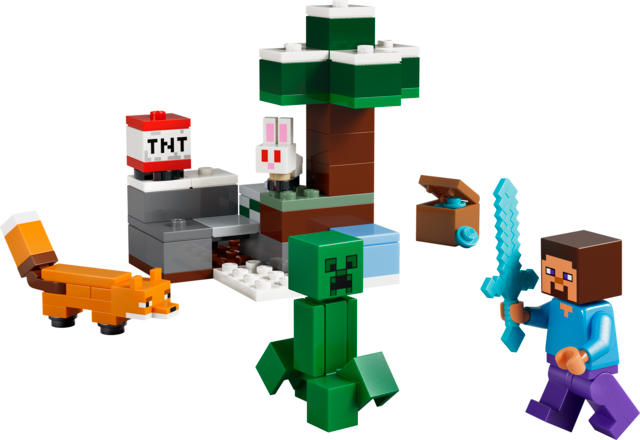Lego Minecraft La Aventura De Steve En La Taiga