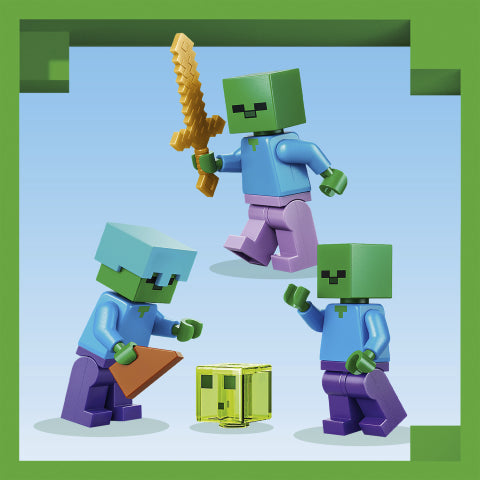 Lego Minecraft La Mazmorra De Zombis Main Image