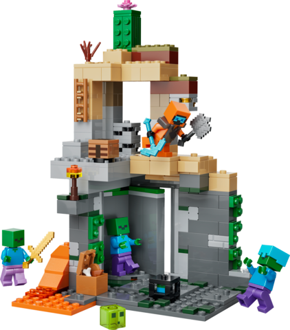 Lego Minecraft La Mazmorra De Zombis