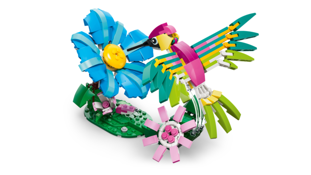 Lego Creator 3 Animales De Juguete En 1 Colibrí De Colores